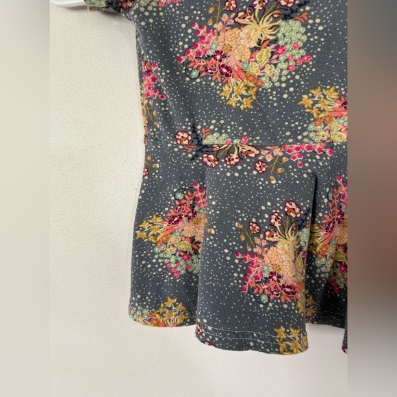 Monkey & Toad Top Small Canadian Shop Floral 3T - Picture 2 of 6